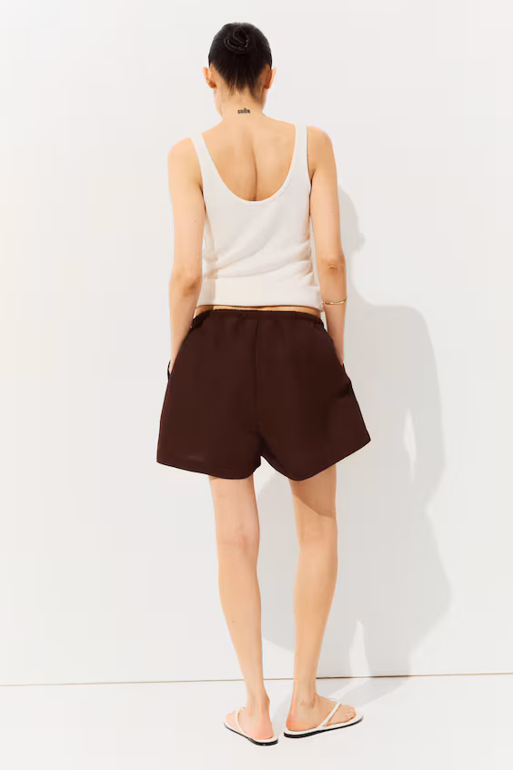 Mama calções before & after в смеси льна