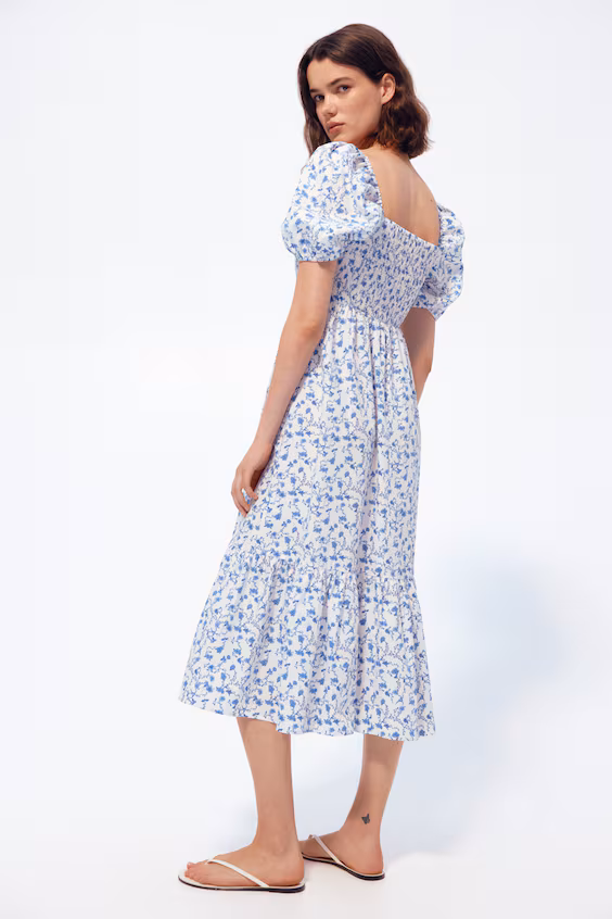 Mama платье для кормления из хлопковой поплина