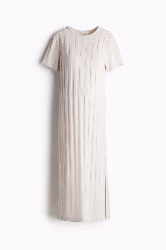 Платье h&m mama в рубчик