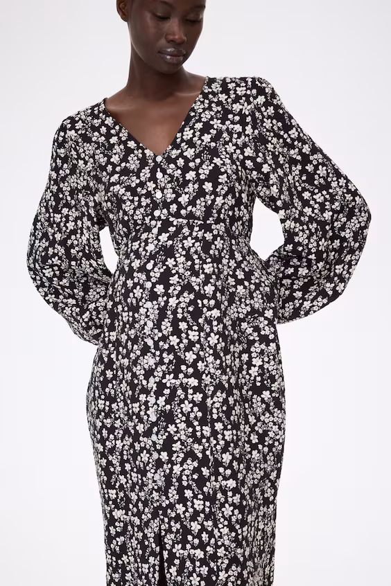 Платье mama с пуговицами спереди