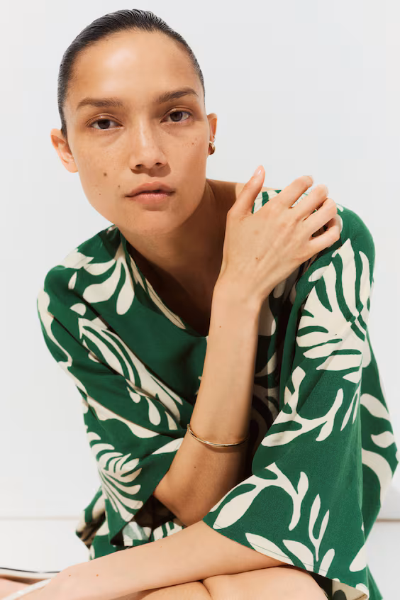 Платье h&m mama before & after из льняно-вискозной смеси