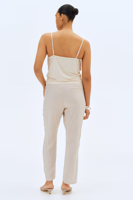 Mama комфортабельные брюки с завязками before & after