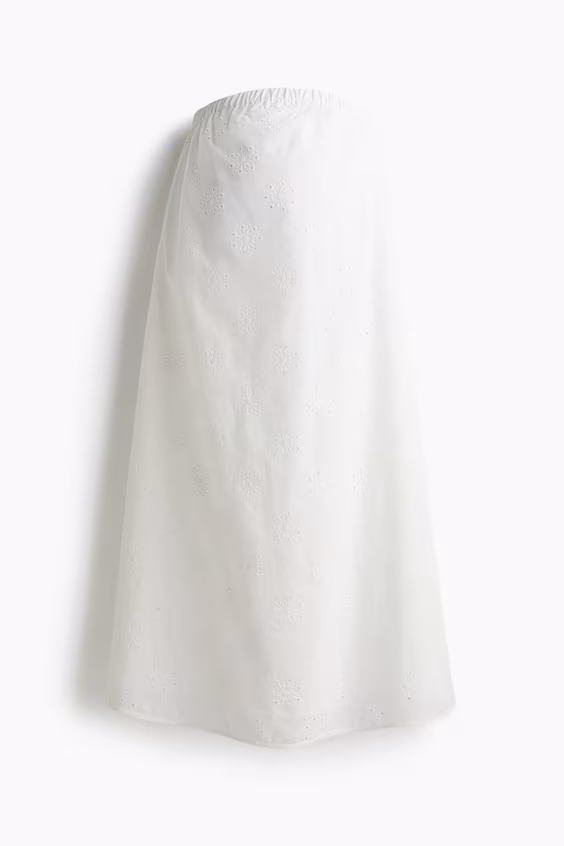 Юбка с вышивкой