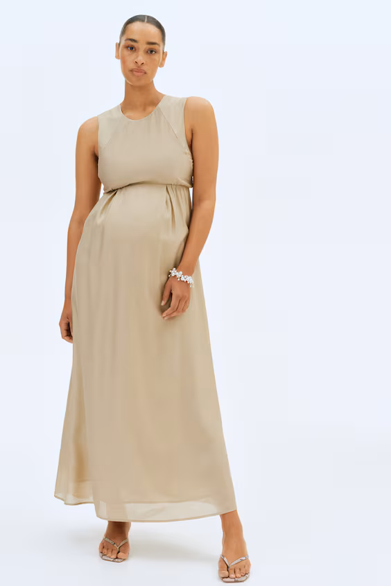 Mama вечернее платье с завязкой на спине