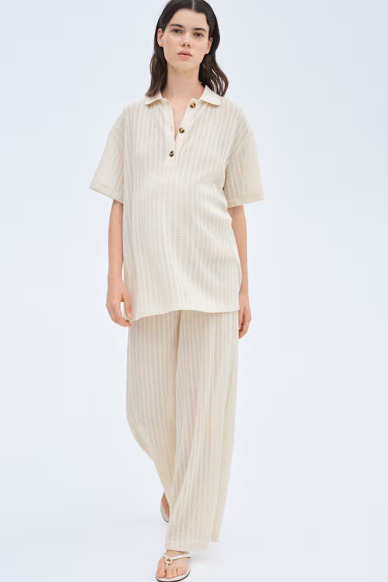 Mama комплект 2-х предметов вязаного вида