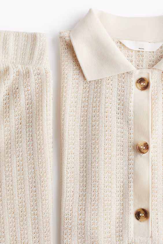 Mama комплект 2-х предметов вязаного вида