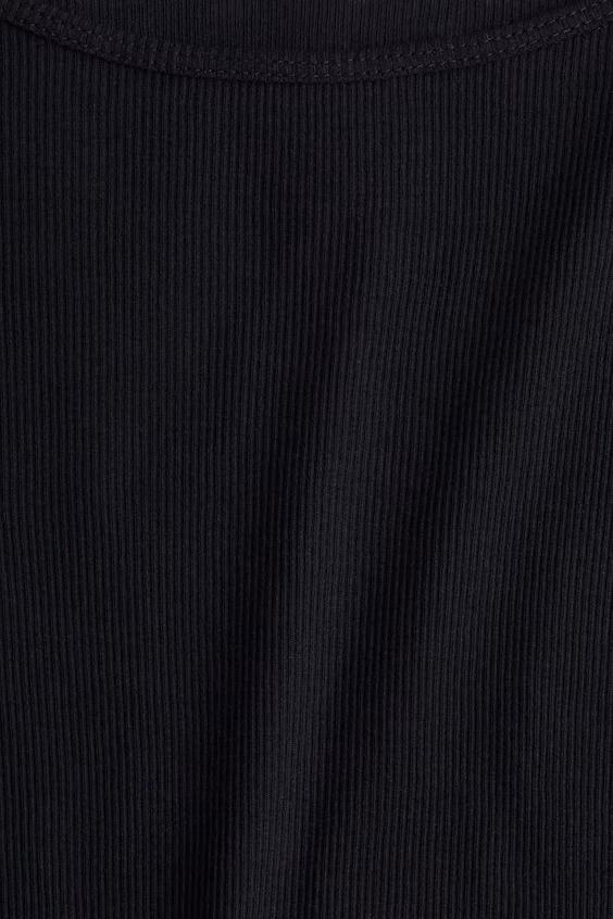 Мини платье в рубчик