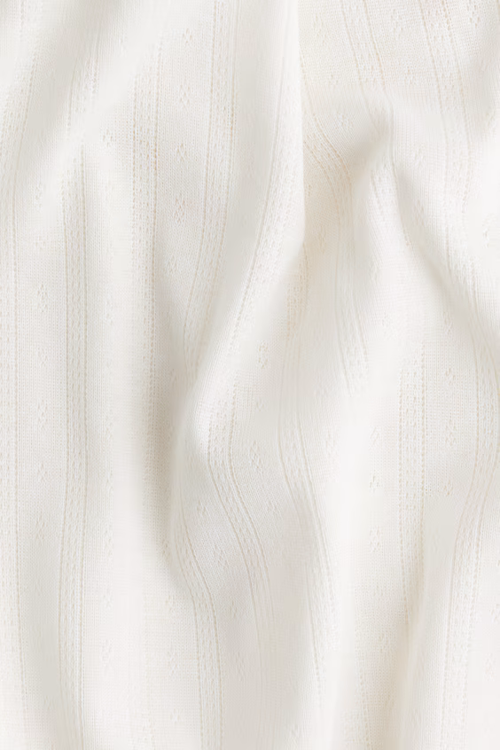 Брюки из мягкого джерси с узором в рубчик