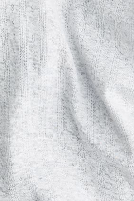 Брюки из джерси с вязаным узором