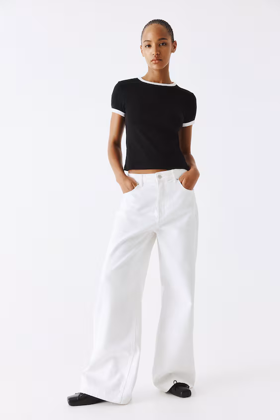 Футболка прямого кроя