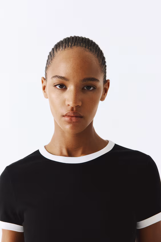 Футболка прямого кроя