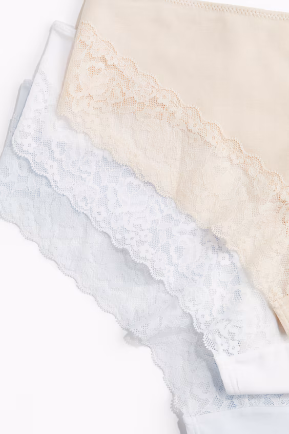 Пачка из 5 трусов hipster