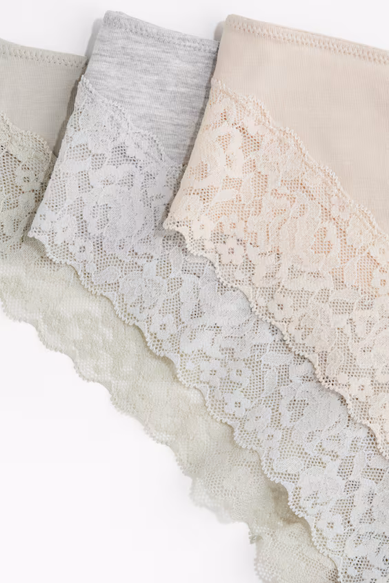 Пакет из 5 трусов hipster