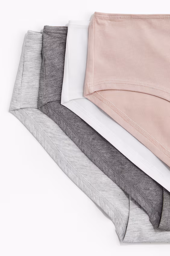 Пачка из 10 трусиков hipster