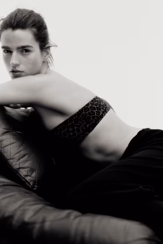 С бантом мягкий бандо из джерси