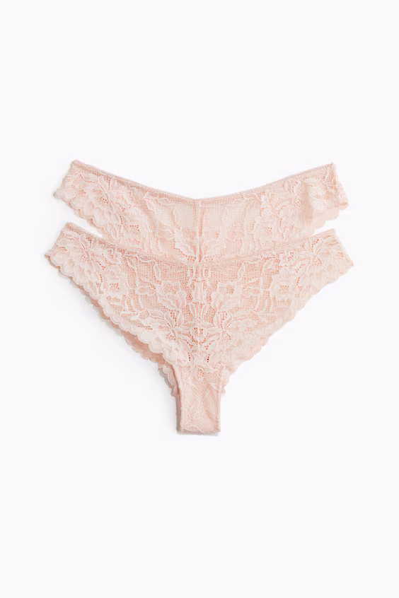 Набор из 2 трусов brazilian из кружева