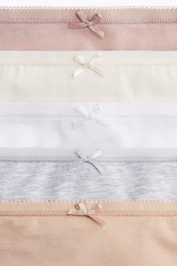 Пачка из 5 трусиков hipster из хлопка