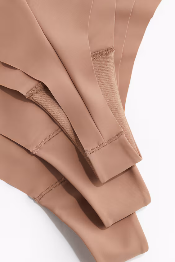 Пакет из 3 трусиков brazilian невидимых