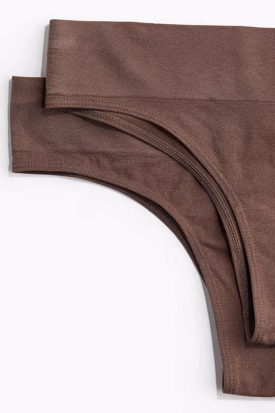 Набор из 2 трусов brazilian seamless