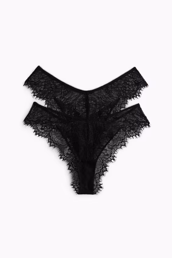 Набор из 2 трусиков brazilian из кружева