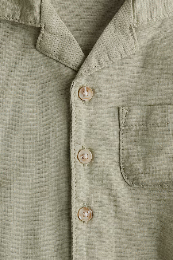 Комплект из 2 предметов из смеси льна