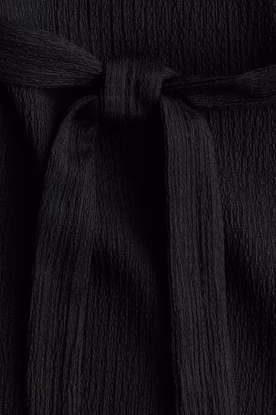 Комбинезон с завязывающимся поясом