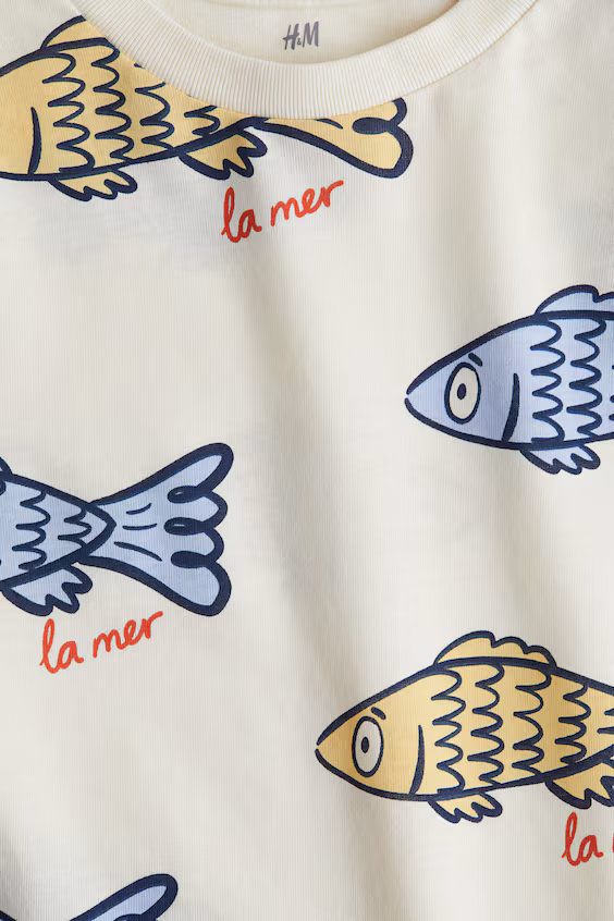 Футболка с принтом