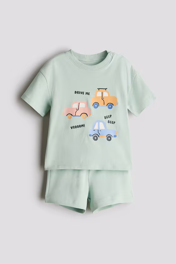 Комплект из 2 предметов из хлопка