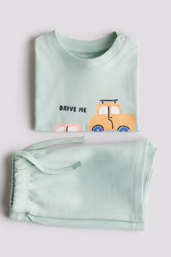 Комплект из 2 предметов из хлопка