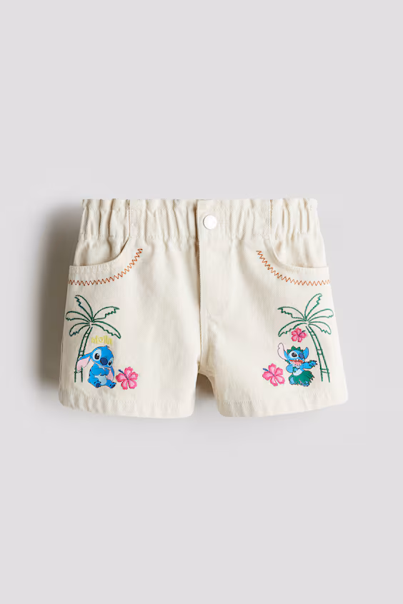 Джинсовые шорты свободного кроя