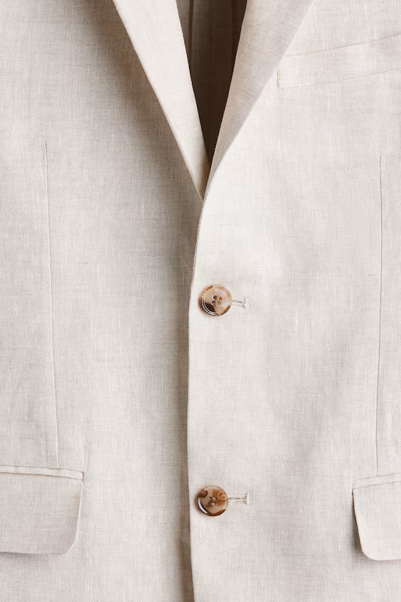 Пиджак из льна slim fit