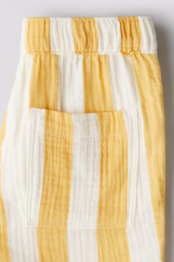 Шорты из муселина