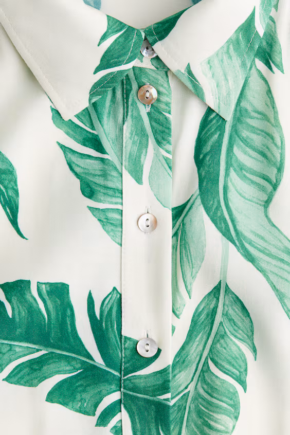 Платье-рубашка с завязкой