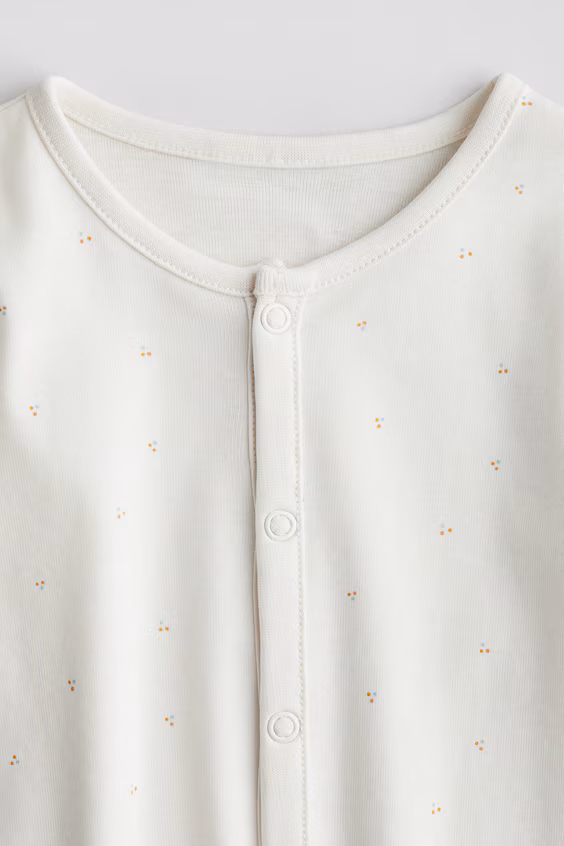 Пижама из очень мягкого хлопка с полной длиной тела