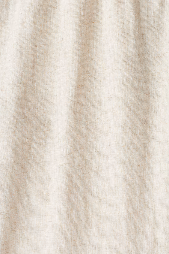 Брюки из смеси льна regular fit