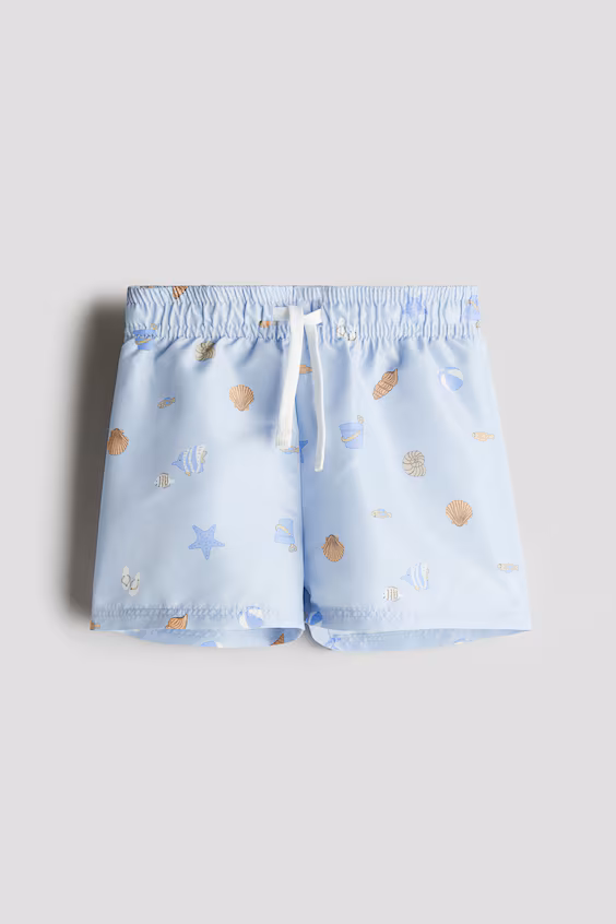 Плавательные шорты с принтом