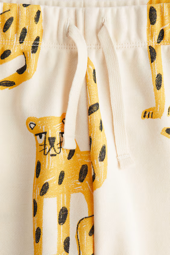 Шорты из легкого хлопкового молотка с принтом