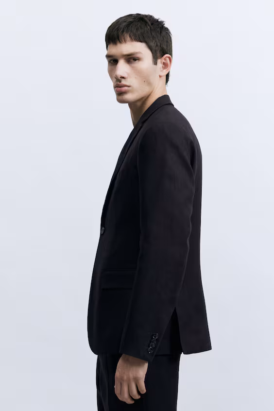 Пиджак из льна slim fit