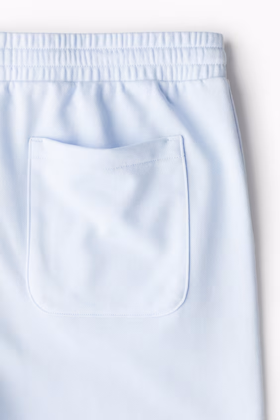 Шорты regular fit из хлопкового трикотажа