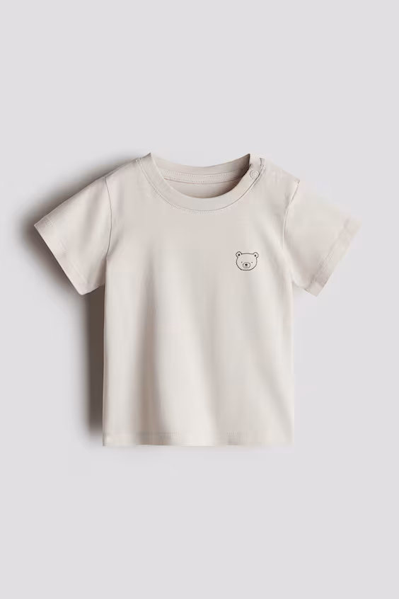 Футболка из хлопкового джерси