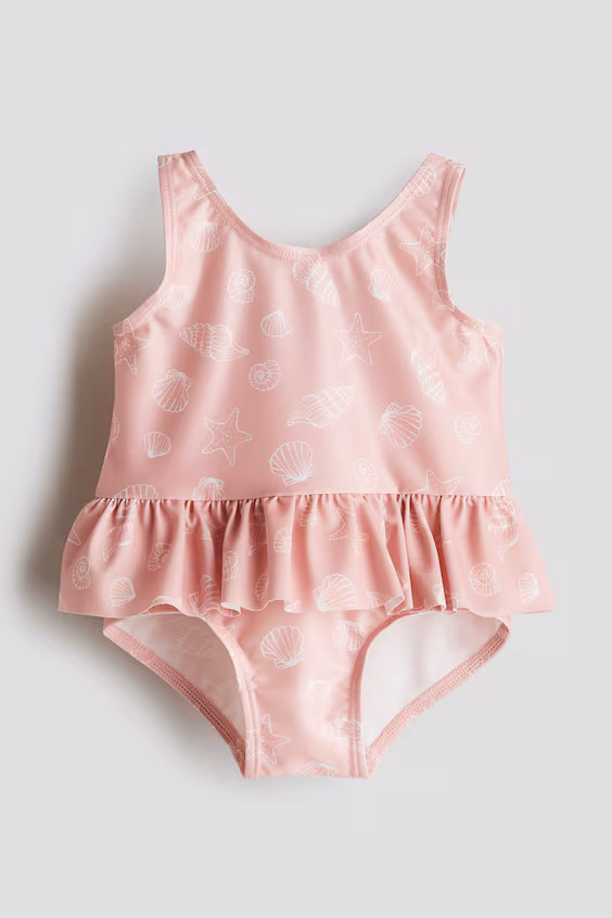 Купальник в цветочный принт