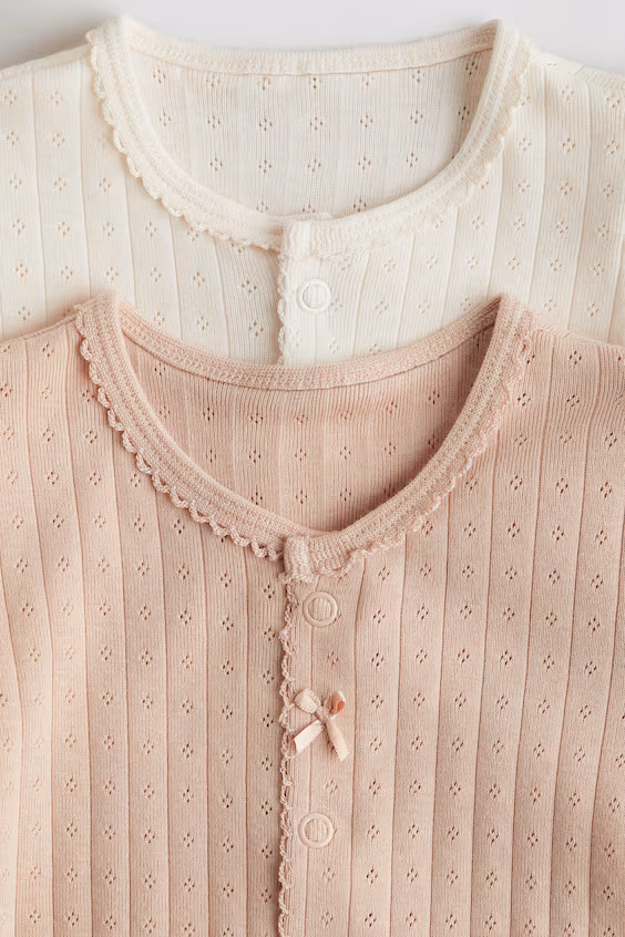 Набор из 2 комбинезонов из хлопка