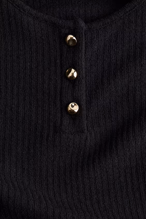 Топ без рукавов из рубчиковой ткани