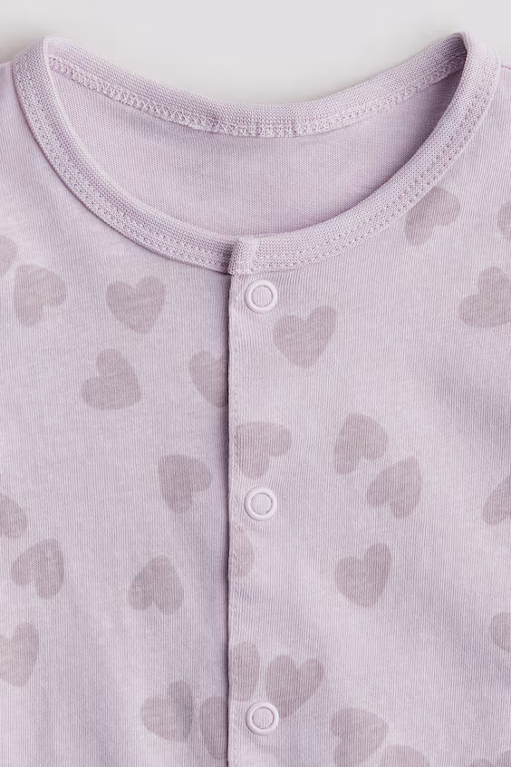 Пижама с цельным принтом