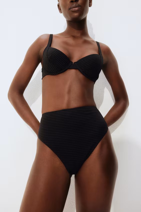 Трусы для бикини с высокой талией cheeky high waist