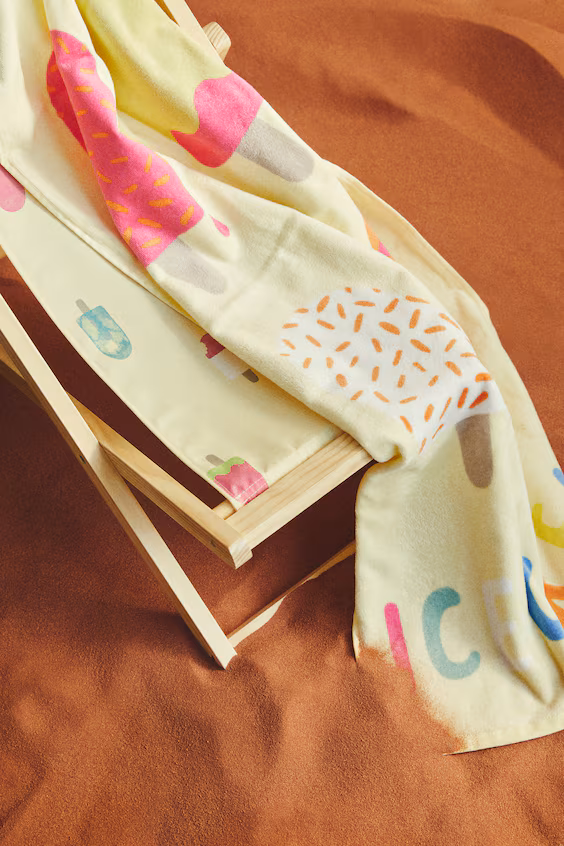 Полотенце для ванны с узором