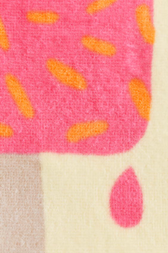 Полотенце для ванны с узором