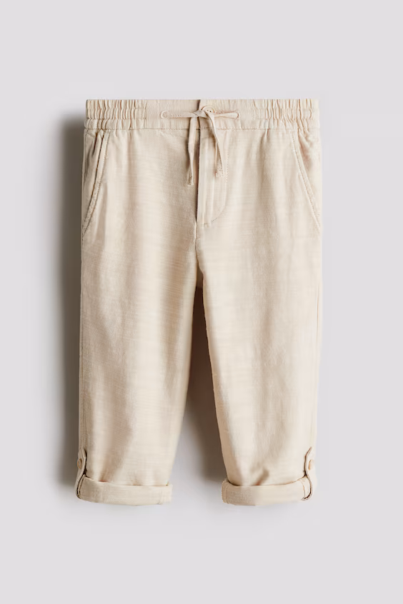 Брюки чино с отворотами из хлопка