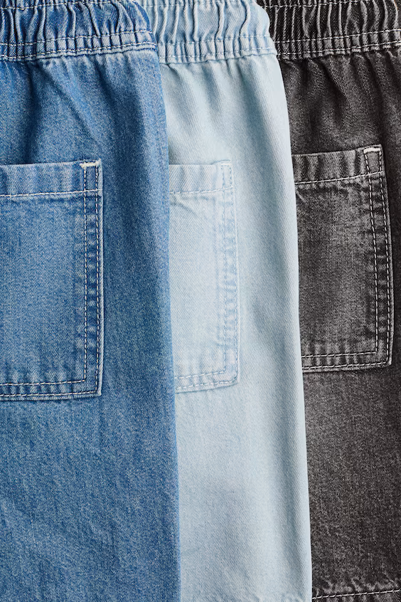 Набор из 3 шортов из джинсы