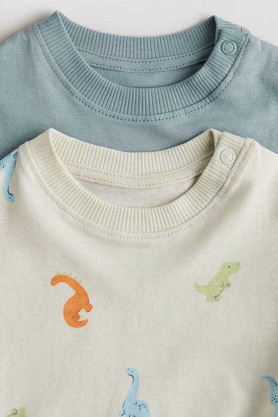 Набор из 2 футболок из хлопка